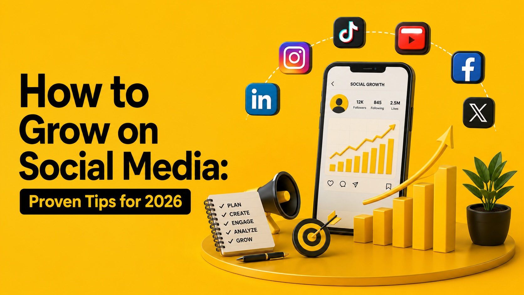 How to Grow on Social Media: Proven Tips for 2026