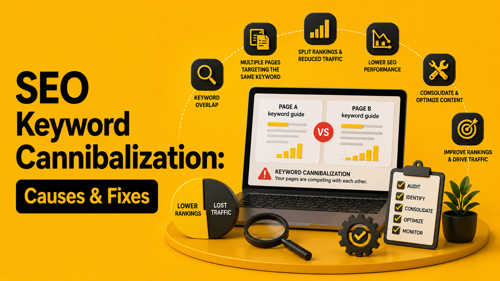 SEO Keyword Cannibalization: Causes & Fixes