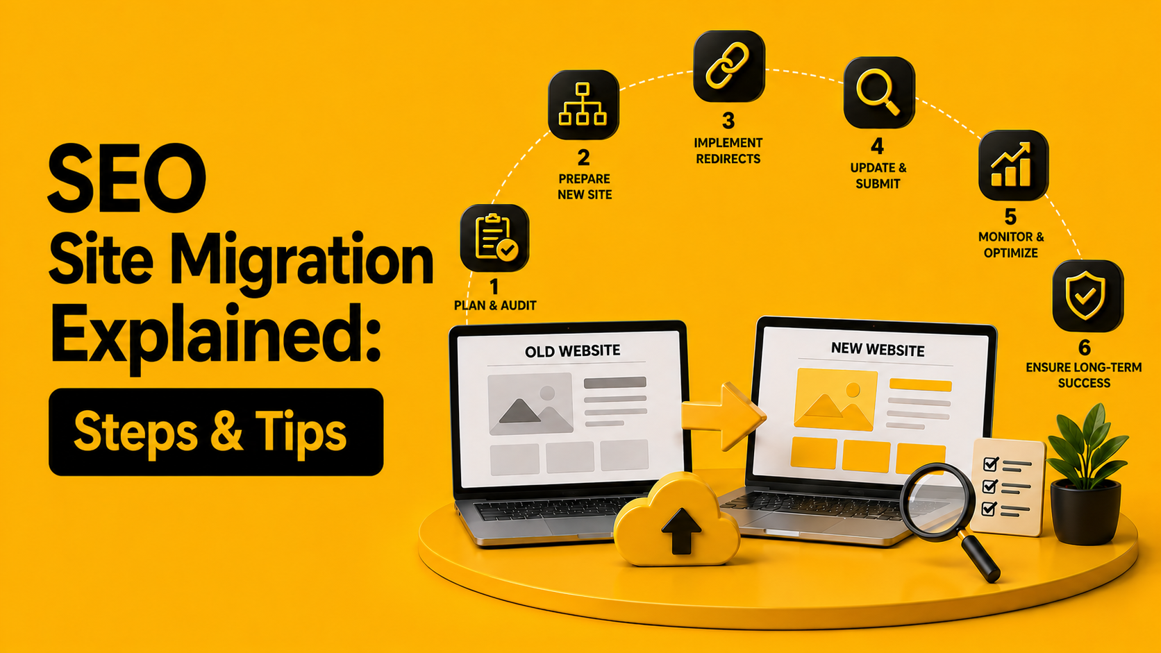 SEO Site Migration Explained :Steps & Tips