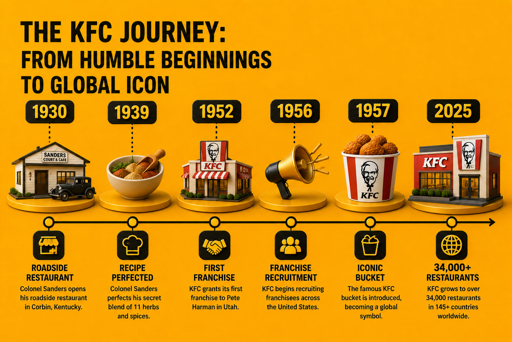 Timeline of KFC