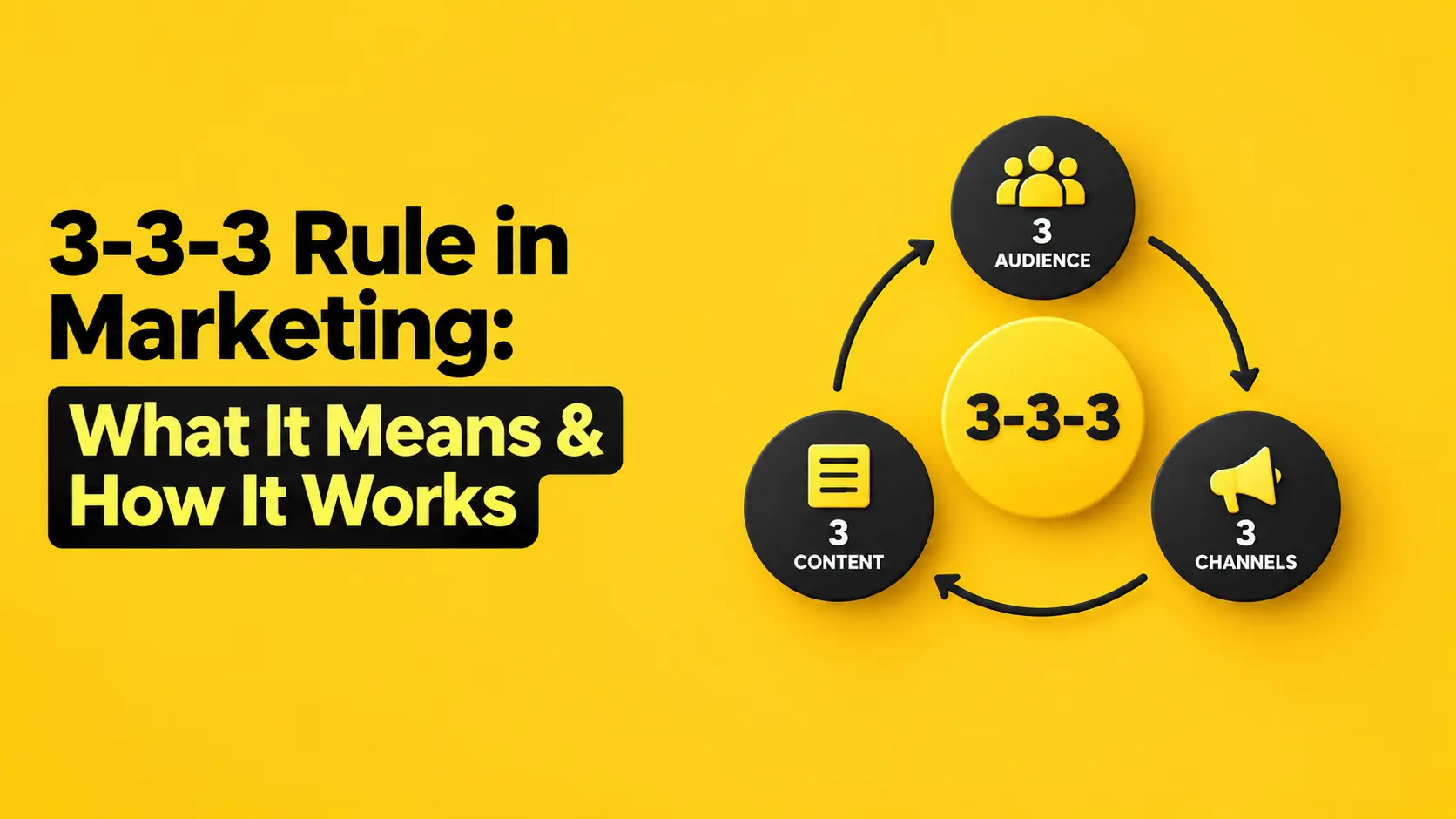 3-3-3 Rule in Marketing: What It Means & How It Works