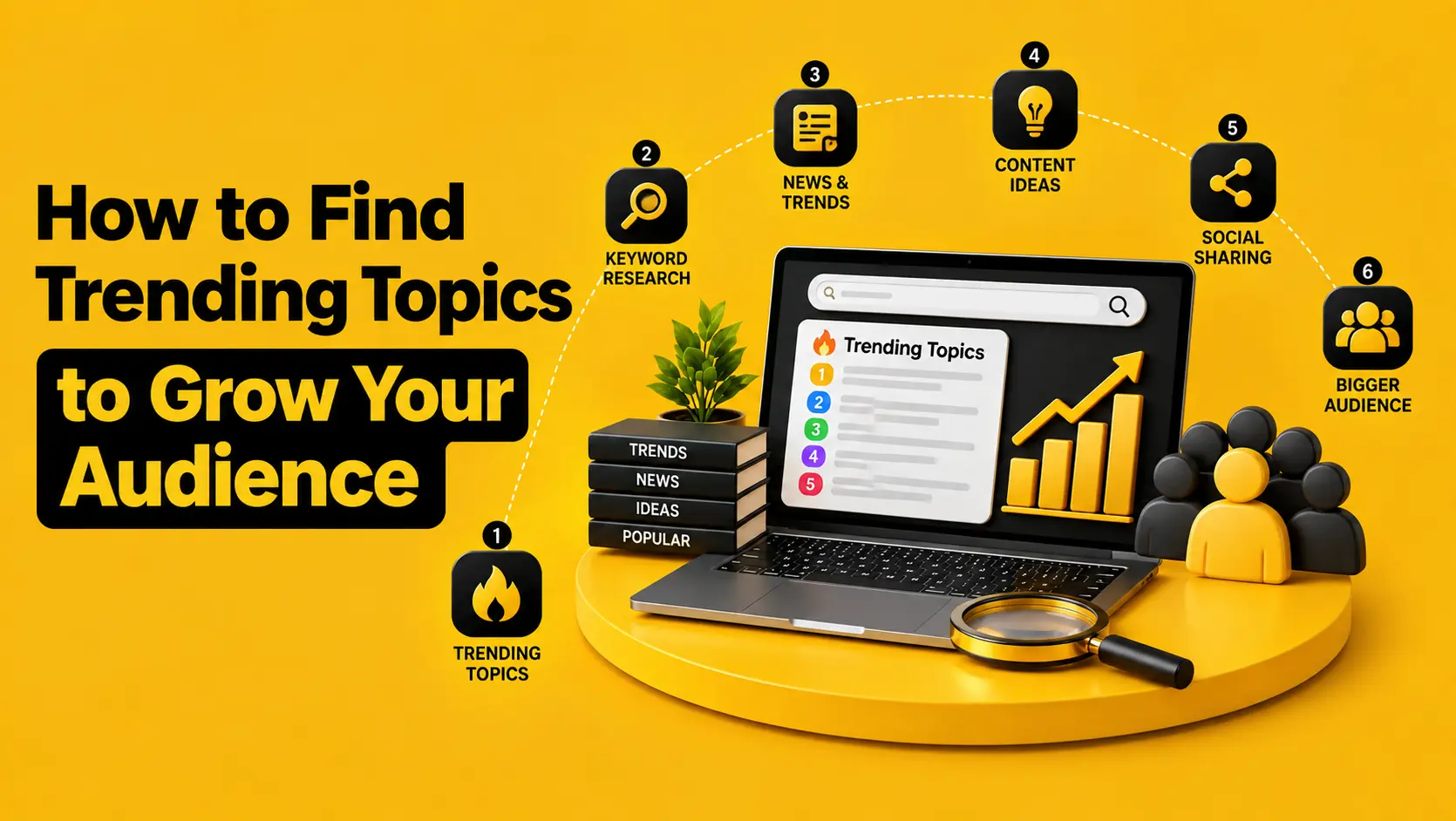 How to Find Trending Topics to Grow Your Audience