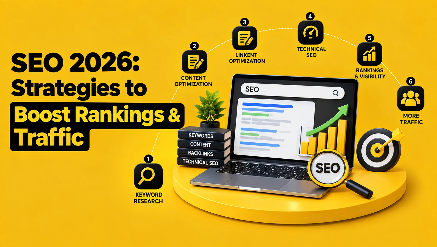 SEO 2026: Strategies to Boost Rankings & Traffic