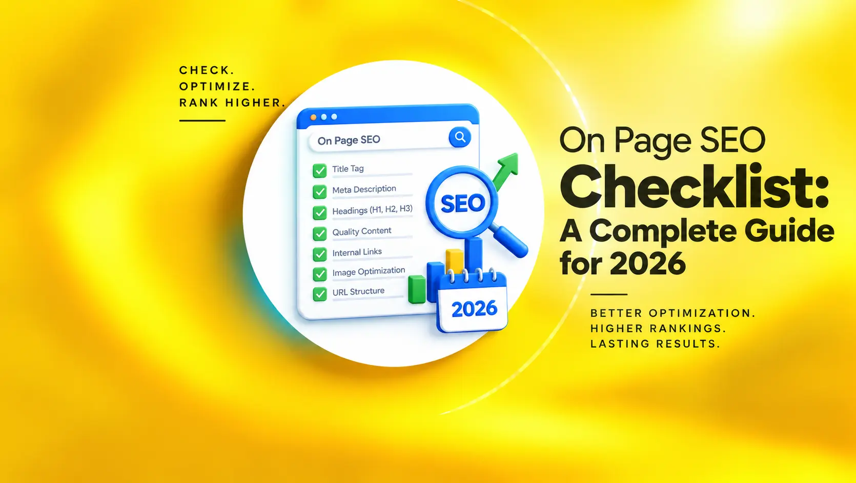 On Page SEO Checklist: A Complete Guide for 2026